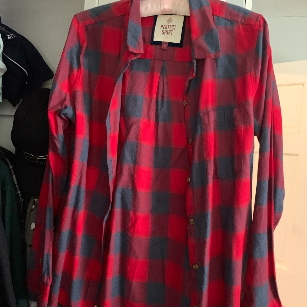Flannel size large ! Perfect shape